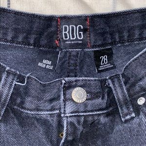 UO BDG high waisted black jean shirts